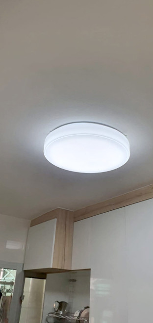 905 Plain White Ceiling Lamp (350mm)