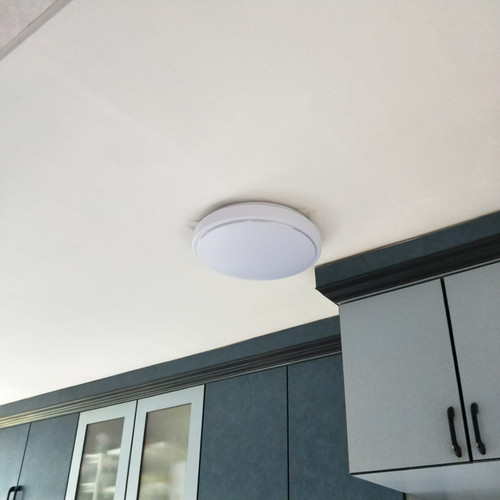 905 Plain White Ceiling Lamp (350mm)