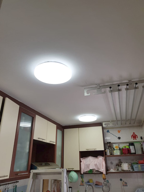 905 Plain White Ceiling Lamp (450mm)