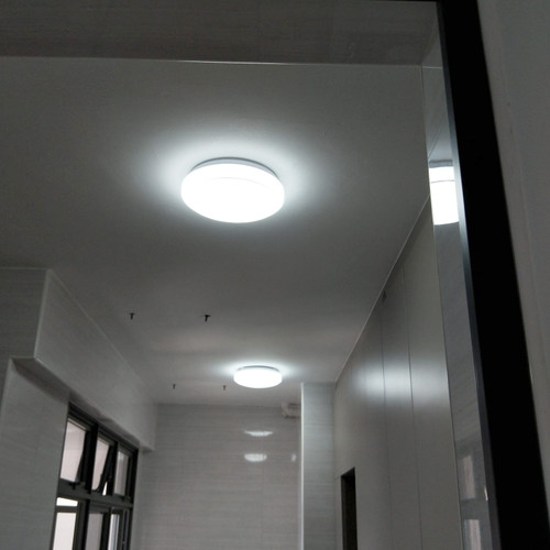 905 Plain White Ceiling Lamp (230mm)