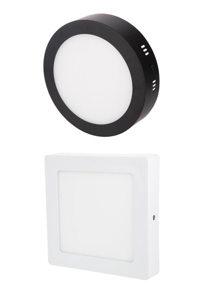 ( Liniq 012 018 024 Surface LED Ceiling Light (White/Black)(Round/Square) ( Liniq 012 018 024 Surface LED Ceiling Light (White/Black)(Round/Square)