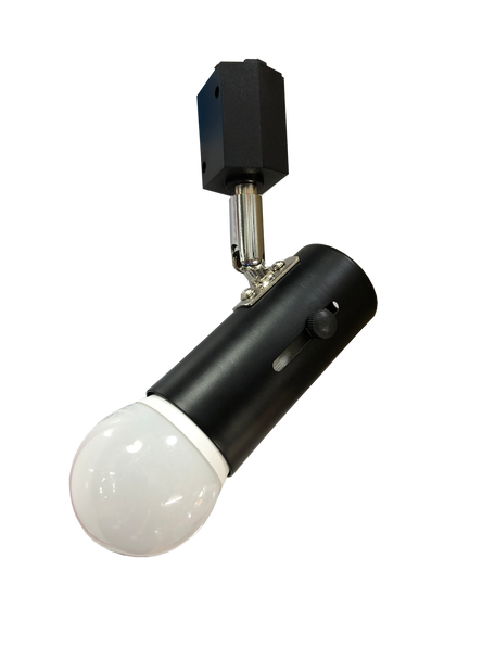 Track Light - 015 E27 Black Holder with 9W LED bulb