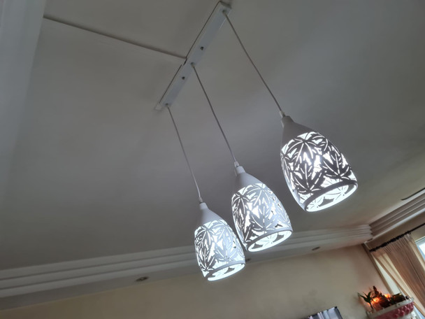 3180/3 White LED Dining Lamp