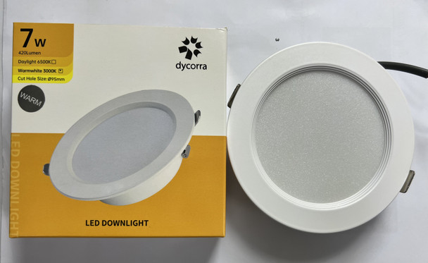 DY-DLT Round 7W downlight (surface: 115mm, cuthole: 95mm) (Climate Voucher Eligible)