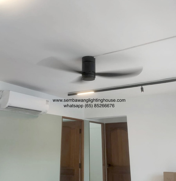 Samaire Hugger 32"/42"/52" Ceiling Fan with Light