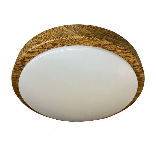2302-230mm Dark Oak Acrylic Ceiling Lamp