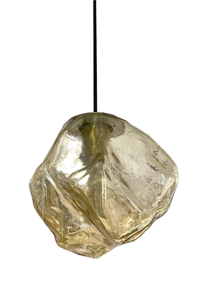 9258/1 Gold Pendant Lamp (Climate Voucher Eligible)