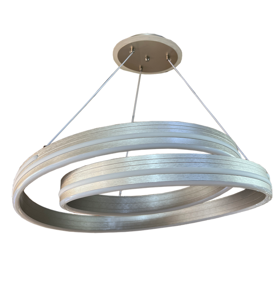 3641/1 Silver Modern Hanging Lamp