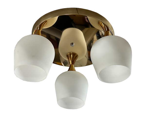 6659/3 Gold E27 Ceiling Lamp