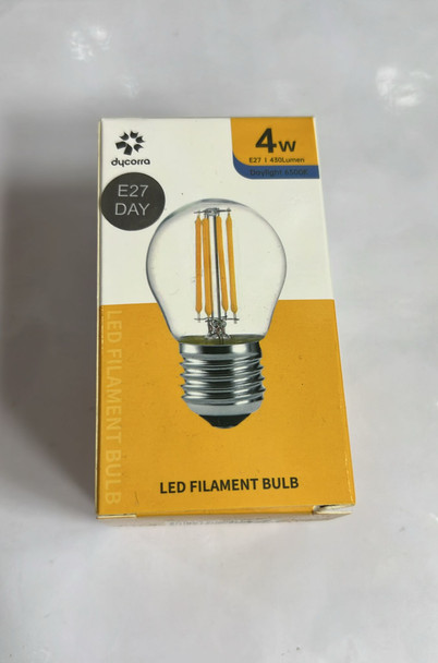 Dycorra E24 Single Colour LED Filament bulb 4W
