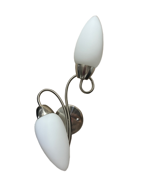 2L Glass E14 Wall Lamp