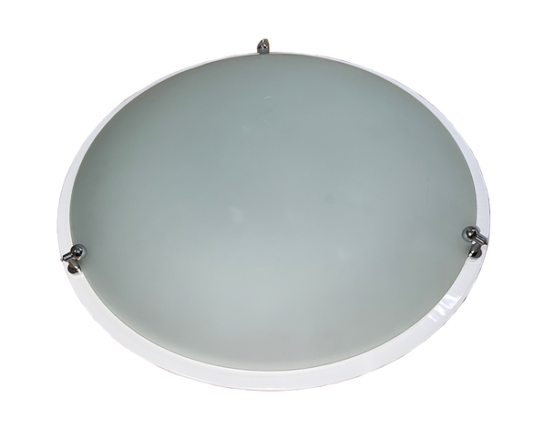 3089 Square White Glass Ceiling Light