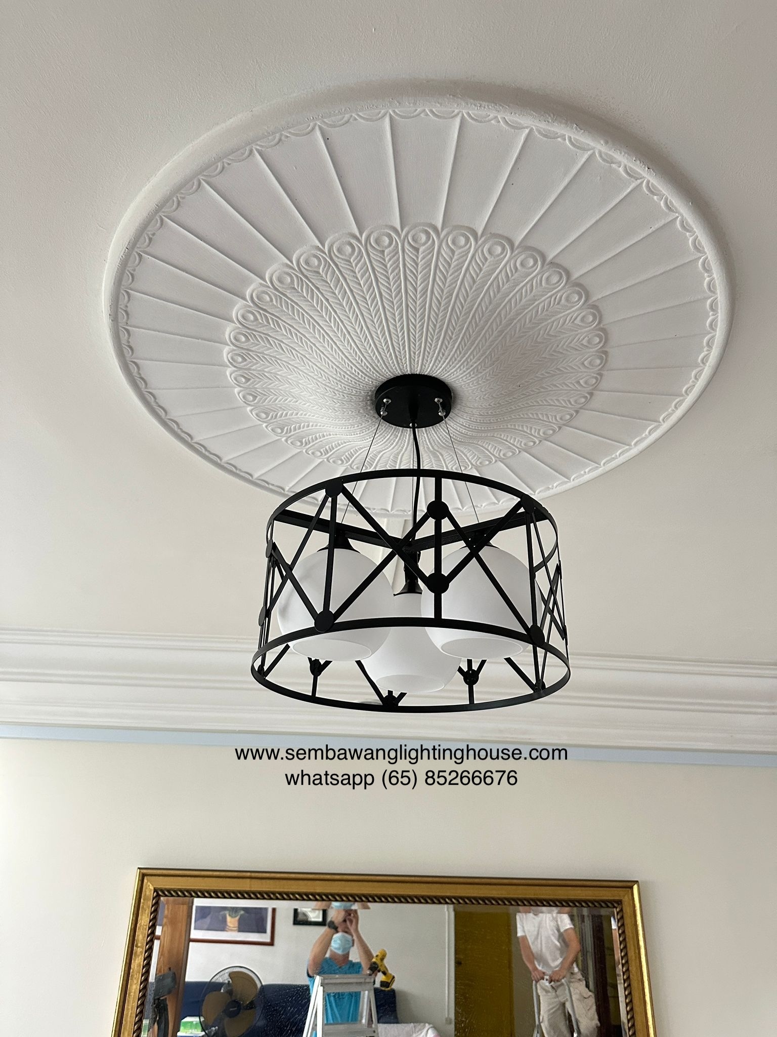 2192-3l-e27-black-drum-lamp-sembawang-lighting-house.jpg