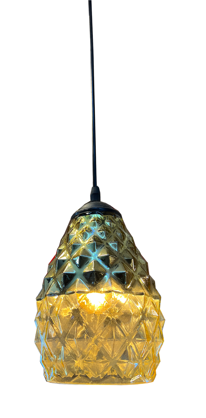 8246 Single Glass Pendant Lamp Sembawang Lighting House Pte Ltd