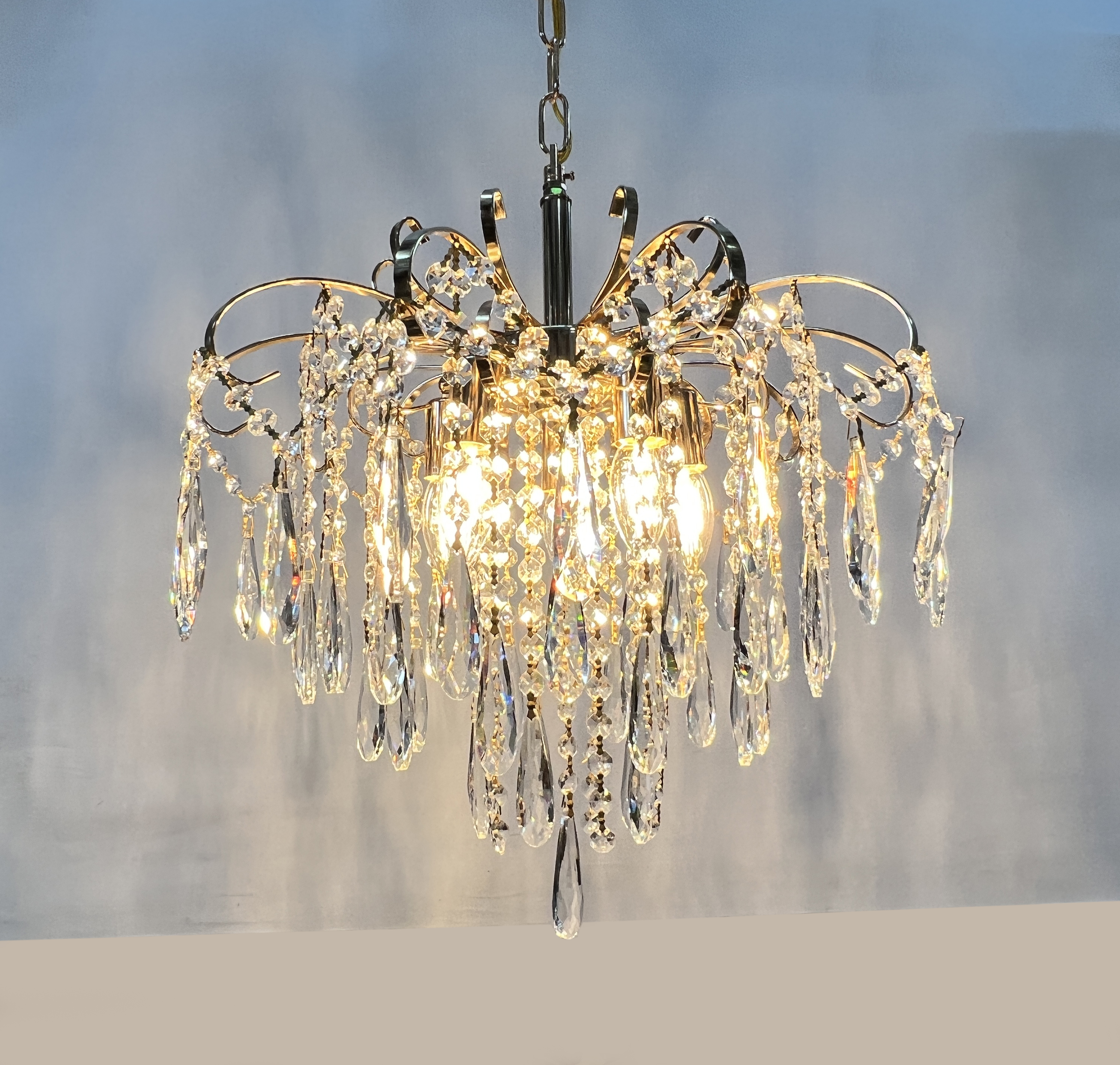 glass drop ceiling light