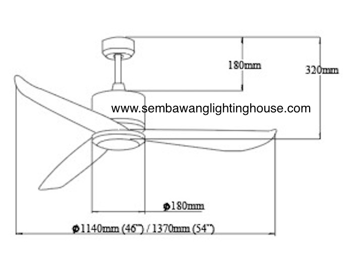 Bestar Razor Dc Ceiling Fan Sembawang Lighting House