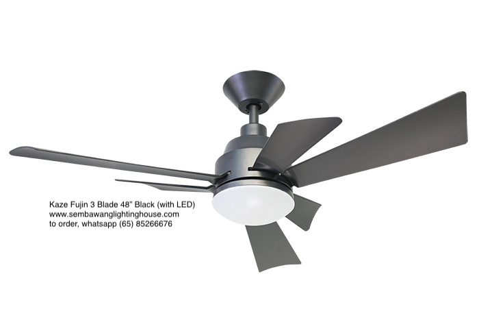 Kaze Fujin 3 Blade 48 Dc Ceiling Fan