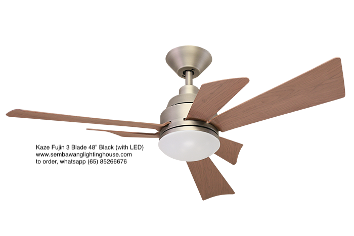 Kaze Fujin 3 Blade 48 Dc Ceiling Fan