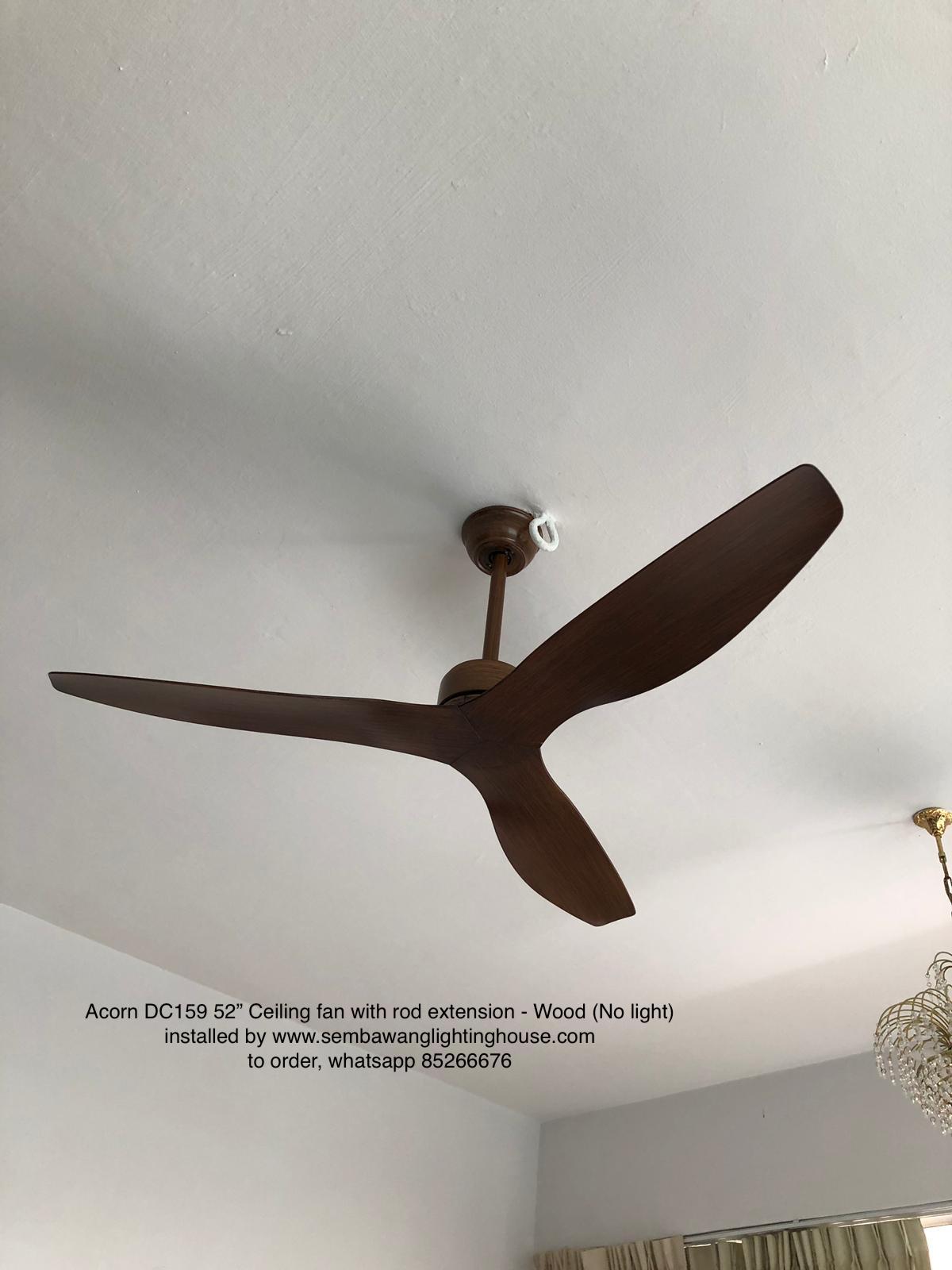 Featured image of post Wood Ceiling Fan No Light - If you already have a some companies sell universal ceiling fan lighting kits that fit a variety of their models.