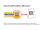 Scanning Immobilise QR codes