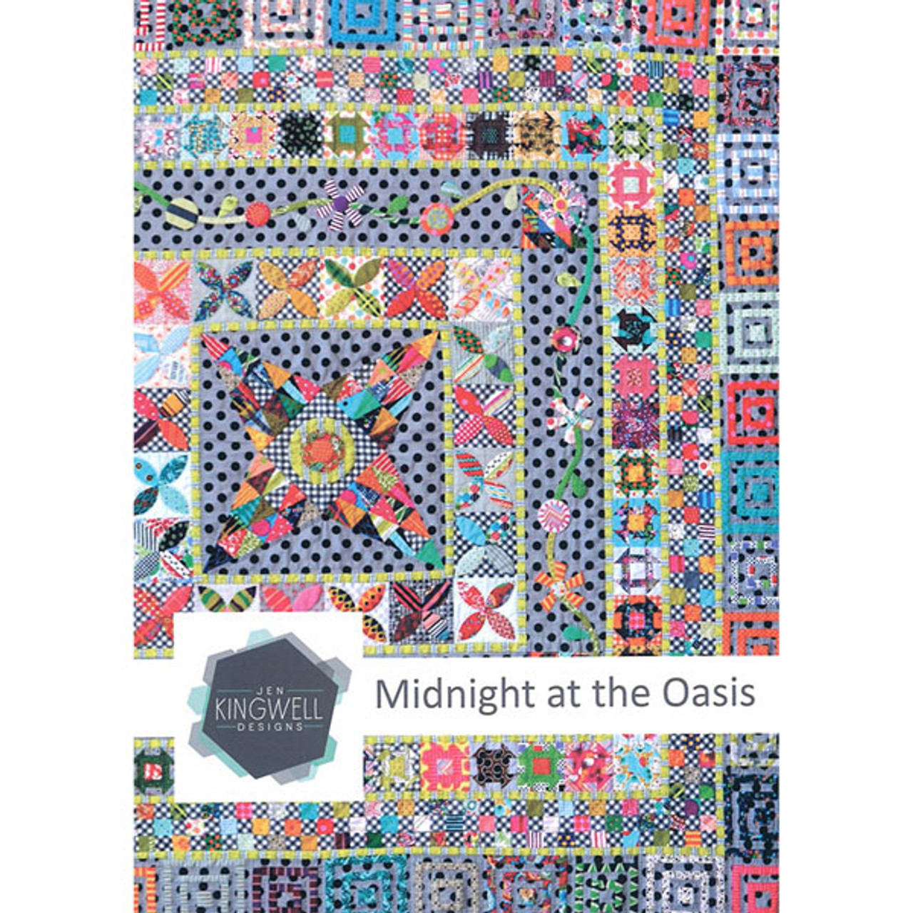 Jen Kingwell, Midnight at The Oasis Quilt Pattern