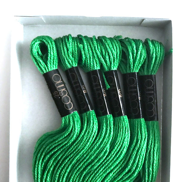 Cosmo Cotton Embroidery Floss 274 Vivid Treetop