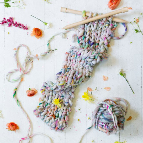 Knit Collage Wanderlust in Frolic