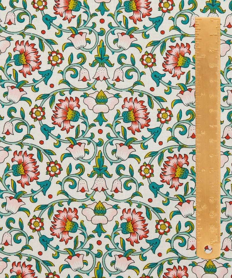 Liberty Quilting Emporium Collection Culodden Vine A (Green)