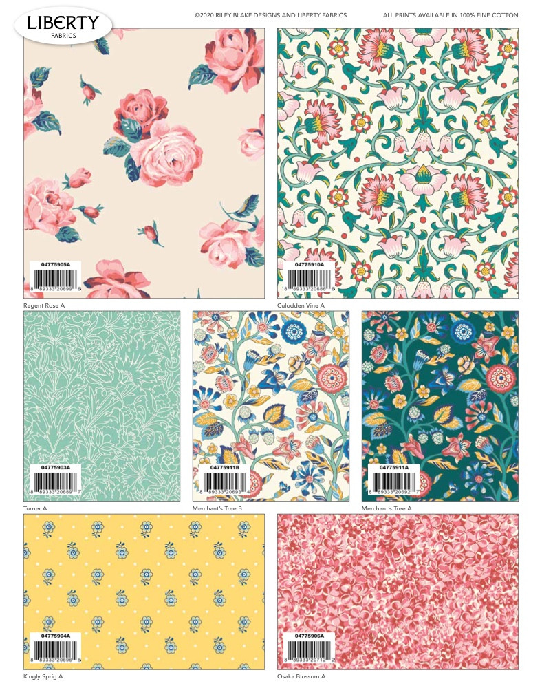 Liberty Quilting Emporium Collection Multi 10" Stacker (42 pcs)