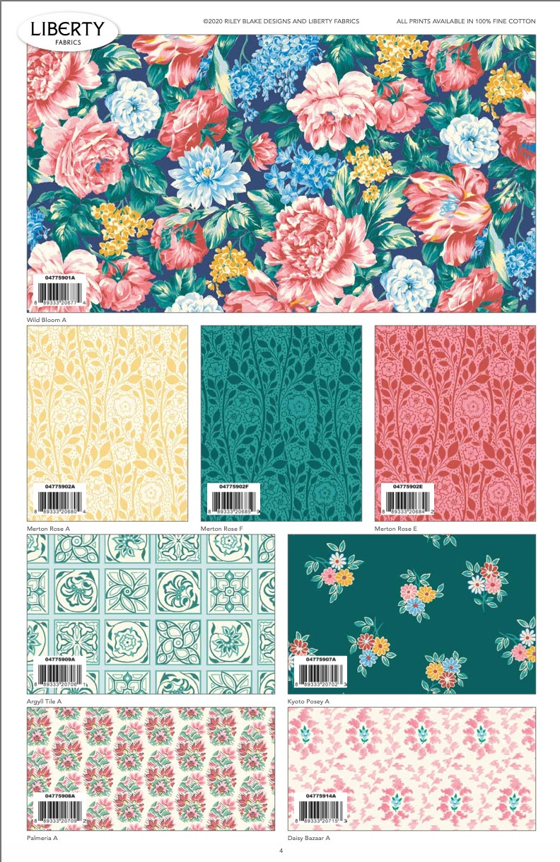 Liberty Quilting Emporium Collection Multi 10" Stacker (42 pcs)