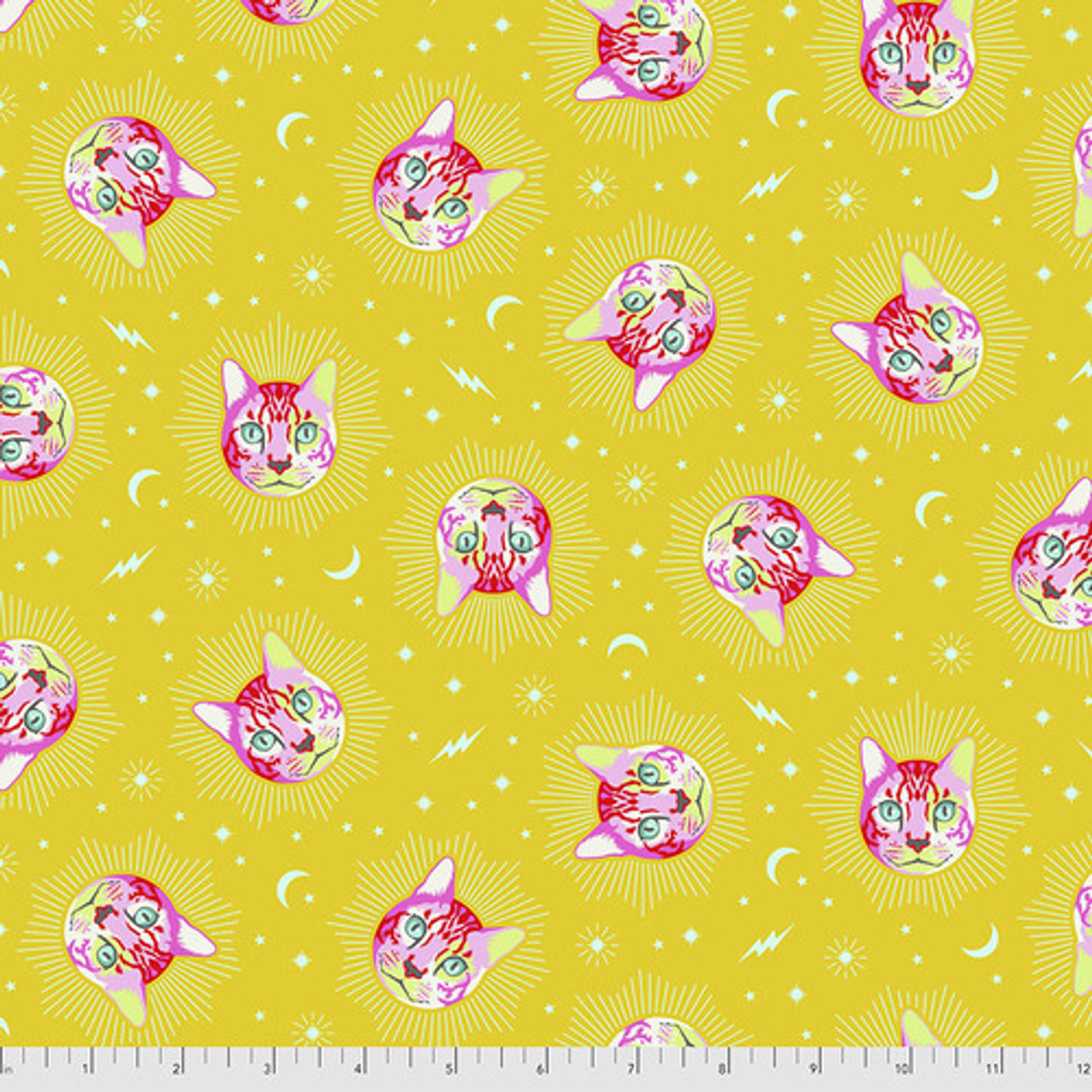 Tula Pink Curiouser and Curiouser Alice Wonder, Quilting Fabric by the Yard