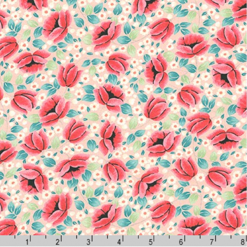 Robert Kaufman London Calling 10 Peach (LAWN)