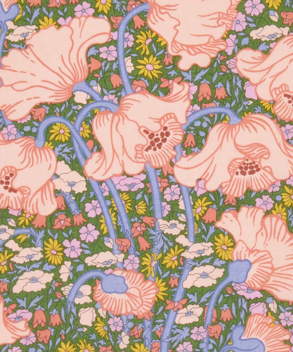 Liberty Fabrics: Clementina Daisy A (pink) Tana Lawn®