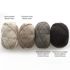Blacker Breeds - Falkland Islands Coloured Fleeces Blacker Breeds - Falkland Islands Coloured Fleeces
