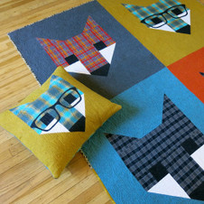Elizabeth Hartman - Fancy Fox II Quilt Elizabeth Hartman - Fancy Fox II Quilt