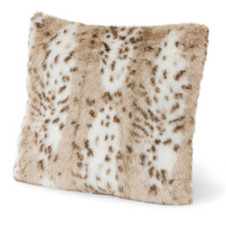 Sadie Snow Leopard Pillow Cover Kit - 19x19" Sadie Snow Leopard Pillow Cover Kit - 19x19"