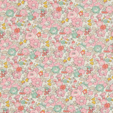 Liberty Fabrics: Betsy Ann D (Light Pink) Tana Lawn® Liberty Fabrics: Betsy Ann D (Light Pink) Tana Lawn®