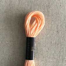 Cosmo - Cotton Embroidery Floss: 750 Light Orange Cosmo - Cotton Embroidery Floss: 750 Light Orange