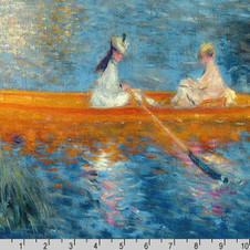 Robert Kaufman: Renoir - Water PANEL (23") Robert Kaufman: Renoir - Water PANEL (23")