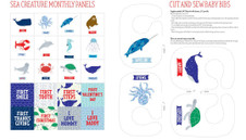 Moda - Ahoy Sea Creature (23"panel only)