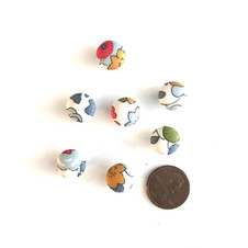 Liberty Betsy Grey Button - 12 mm (~1/2") - Exclusive! Liberty Betsy Grey Button - 12 mm (~1/2") - Exclusive!