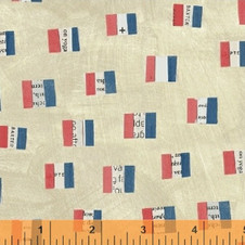 Wonder by Carrie Bloomston - French Flags in Sand Wonder by Carrie Bloomston - French Flags in Sand