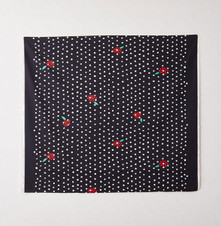Nani Iro x Anu - Terttu Pocho - Black (Organic Cotton Oxford) Nani Iro x Anu - Terttu Pocho - Black (Organic Cotton Oxford)