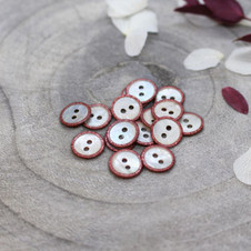 Atelier Brunette - Glitz Button in Terracotta (10 mm) Atelier Brunette - Glitz Button in Terracotta (10 mm)