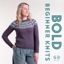 Bold Beginner Knits by Kate Davies