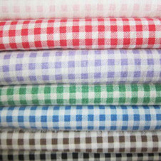 Yuwa Gingham (various colors) Yuwa Gingham (various colors)