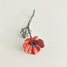 Poppy Brooch Pin