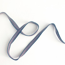 Garrett Striped Ribbon 3/8" Garrett Striped Ribbon 3/8"