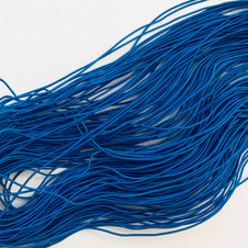 Elastic Cord (1.5 mm) in Blue - by the yard Elastic Cord (1.5 mm) in Blue - by the yard