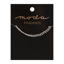 Moda Findings: 36" Silver Chain